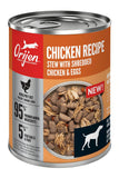 Orijen Chicken Recipe Stew Wet Dog Food Front of Can