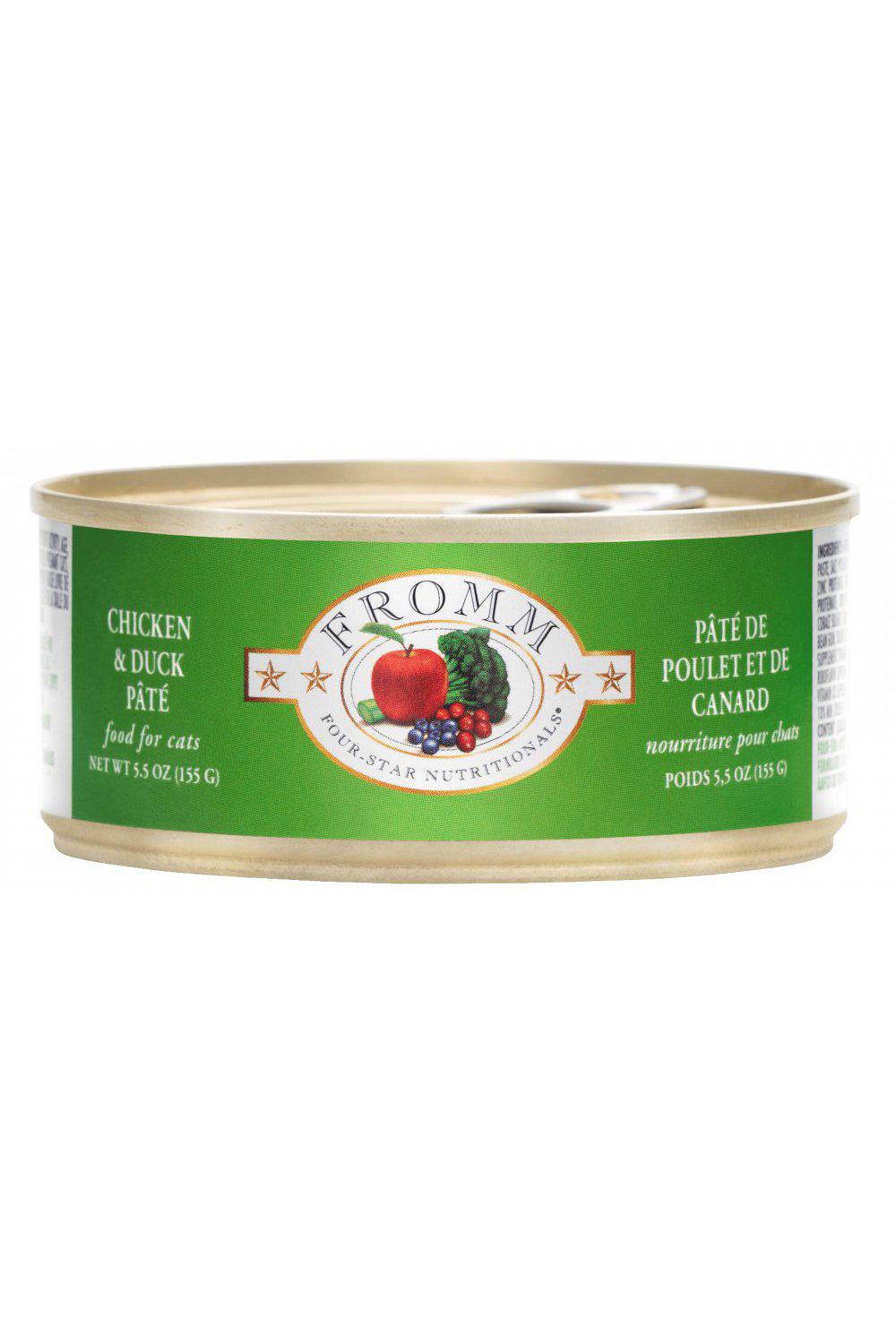 Fromm Four Star Chicken and Duck Pate Canned Cat Food in Austin