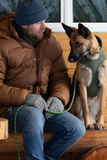 RC Pets Baseline Fleece Dark Olive with Green Dog Jacket