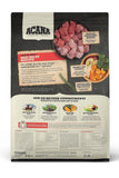 Acana Heritage Red Meats Dry Dog Food Back of Bag