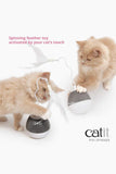 Catit Pixi Spinner Grey Electronic Cat Toy