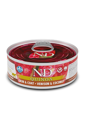 Farmina Skin and Coat Venison Quinoa Canned Cat Food in Austin