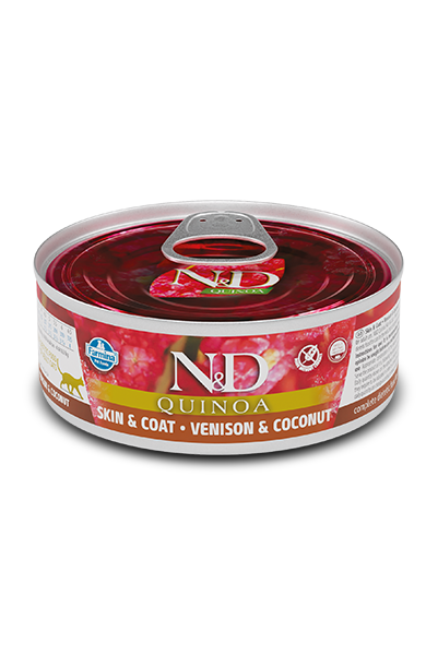Farmina Skin and Coat Venison Quinoa Canned Cat Food in Austin