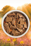 Acana Premium Chunks Beef in Bone Broth Wet Dog Food Open Can
