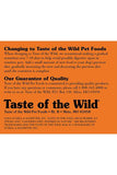 Taste of the Wild High Prairie Puppy Dry Dog Food Brand Information