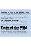 Taste of the Wild Pacific Stream Dry Dog Food Brand Information