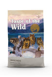 Taste of the Wild Wetlands Dry Dog Food Front of Bag