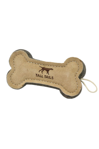 Tall Tails Natural Leather Trout Tug Toy