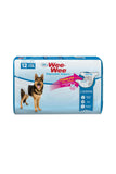 Wee Wee Disposable Diapers for Dogs, 12 Count