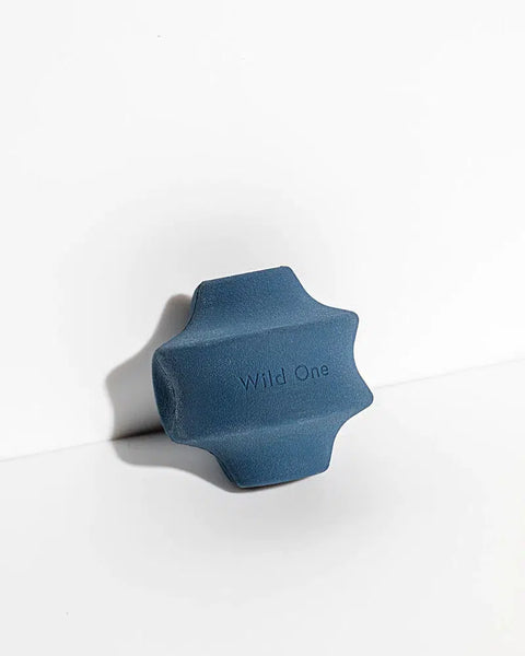 Wild One Tennis Tumble Dog Toy - Navy