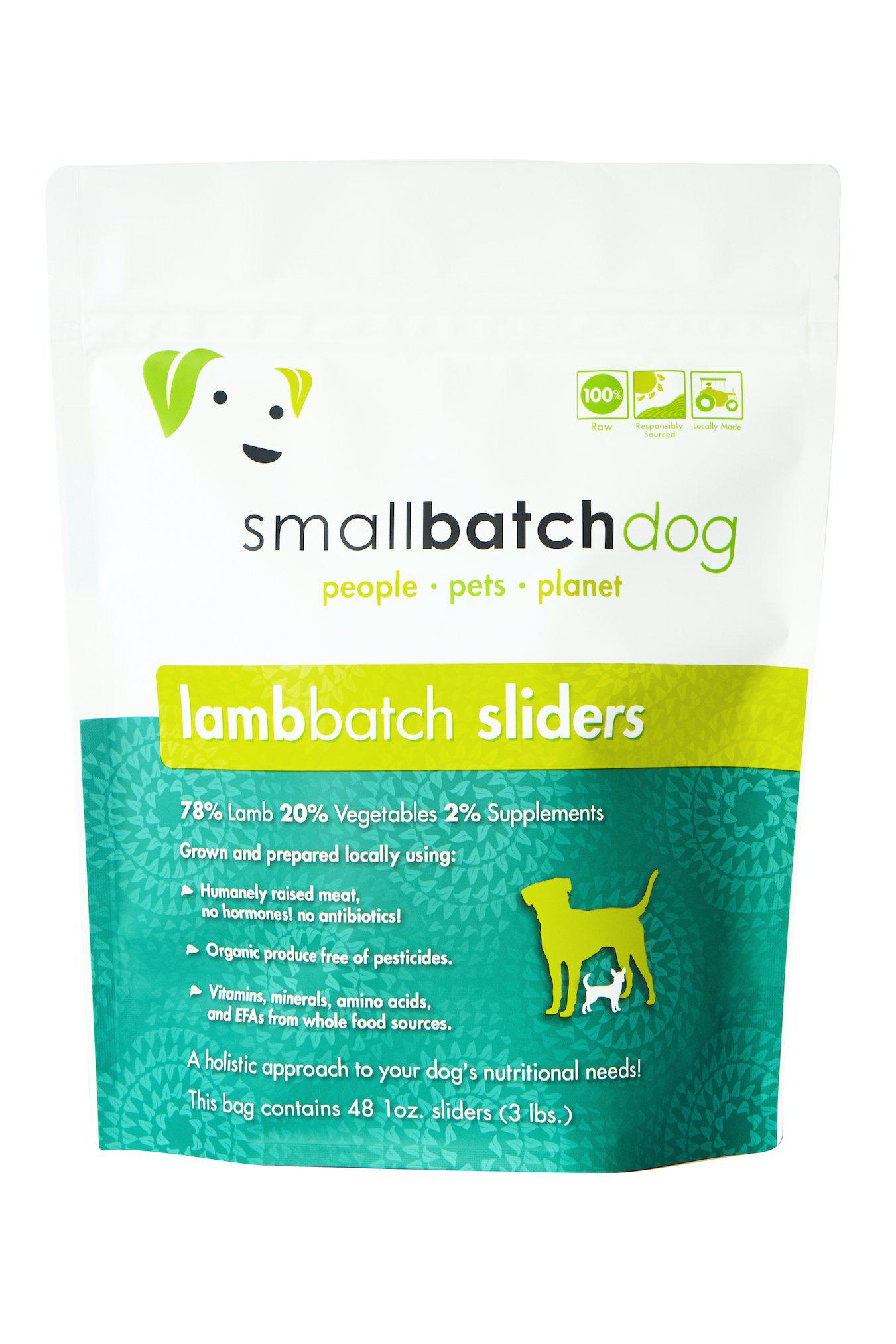 Small Batch Lamb Frozen Raw Dog Food, Sliders in Austin, Texas ...