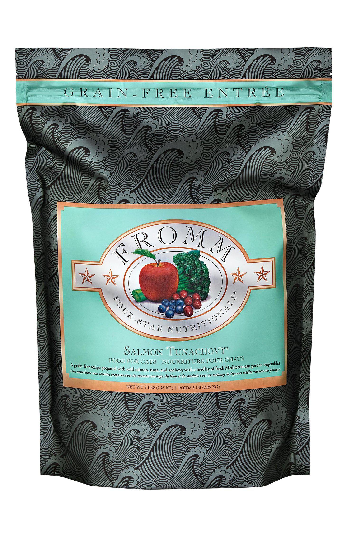 Fromm Four-Star Salmon Tunachovy Dry Cat Food