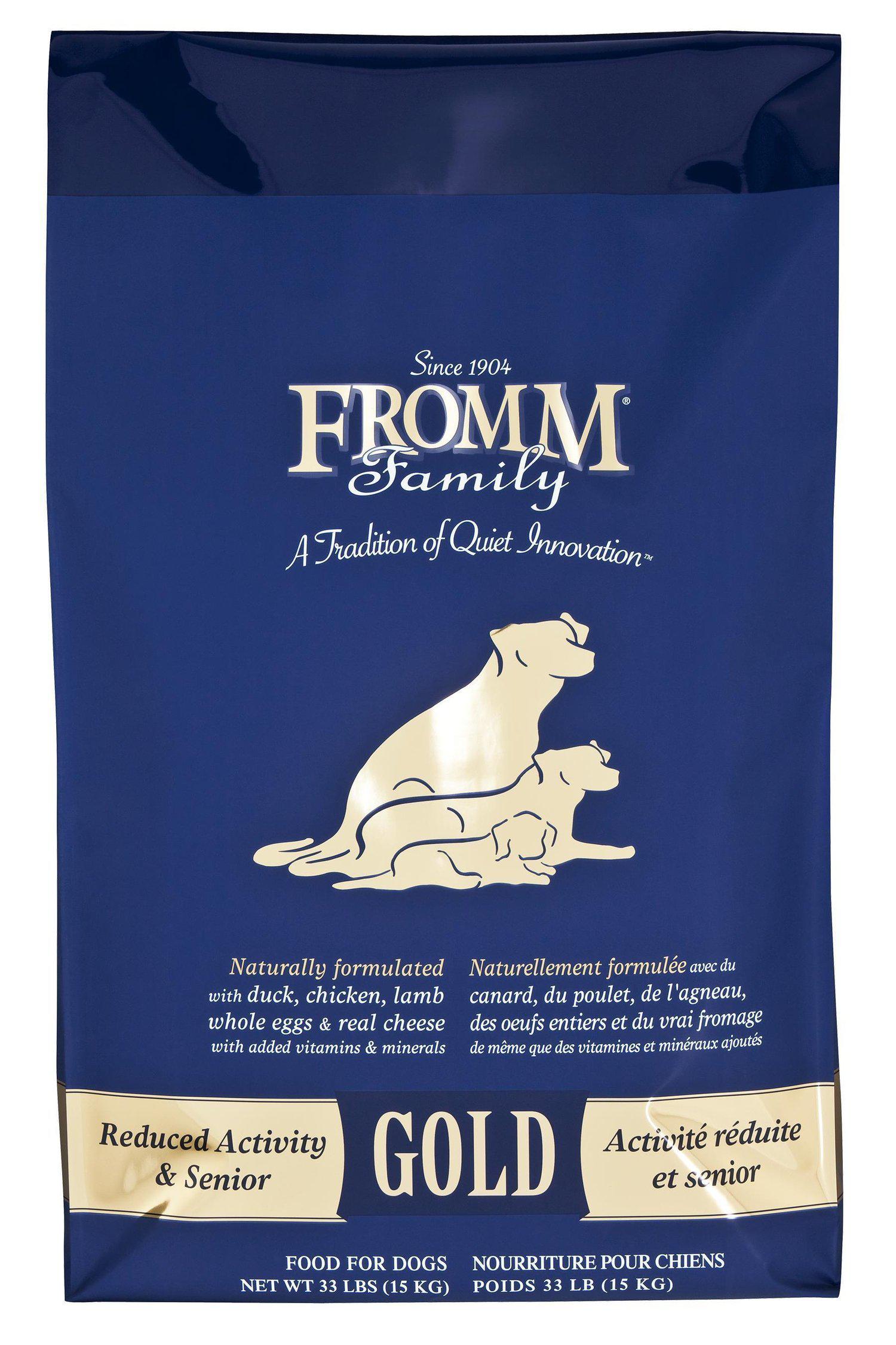 Fromm Gold Reduced Activity Senior Dry Dog Food