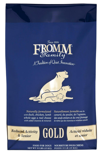Fromm Reduced Activity Senior Gold Dog Food 30 lb