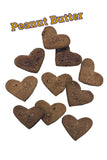 Tomlinson's Peanut Butter Large Heart Bulk Biscuits